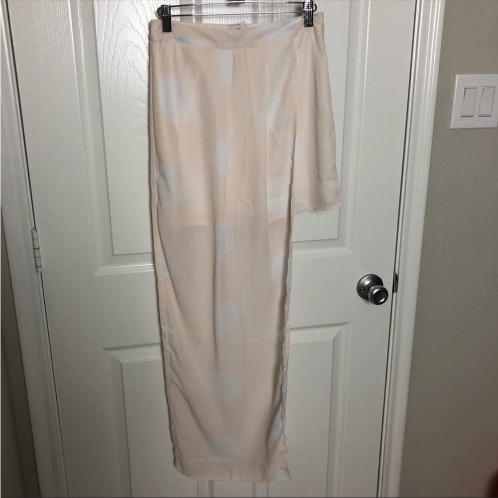 SABO Skirt with maxi overlay. Sz 4